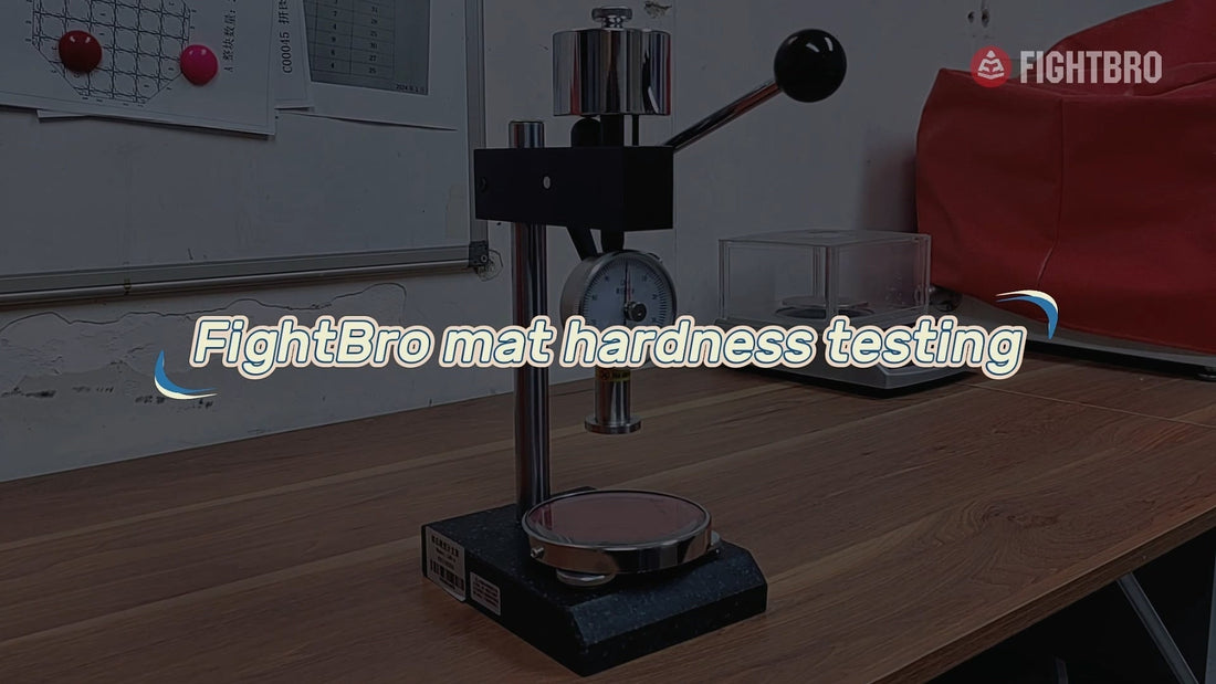 FightBro mat hardness testing