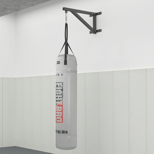 Assembled Wall-Mount Bag Rack