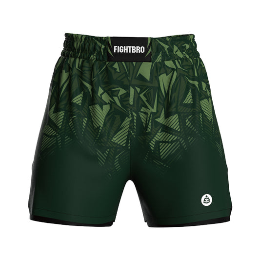 Lined Gladiator Fight Shorts