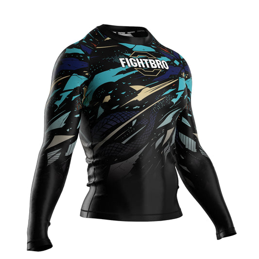 Double-Color Long Sleeve Rashguard