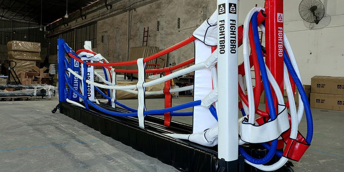 Revolutionize Your Gym Space with FightBro's Foldable Ring: Save Rent and Enhance Flexibility