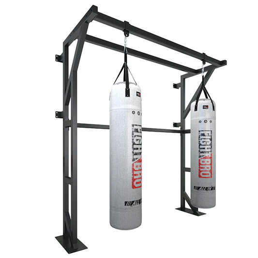 Ground-and-wall-mount Multiple Bag Support