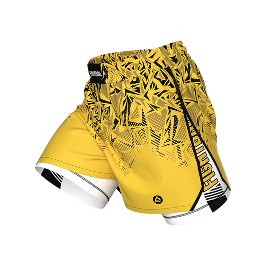 Lined Gladiator Fight Shorts