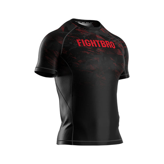 Splicing Short Sleeve Rashguard