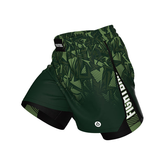 Lined Gladiator Fight Shorts