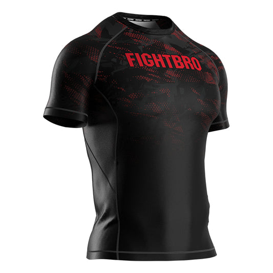Splicing Short Sleeve Rashguard
