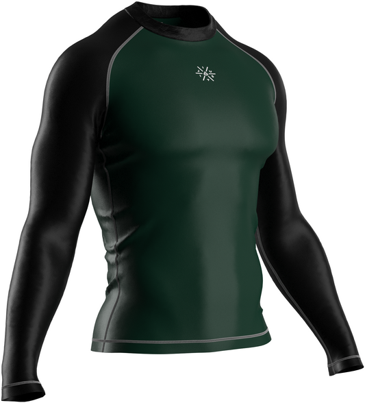 SilkTec Long Sleeve Rashguard - Green