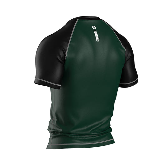 SilkTec Short Sleeve Rashguard - Green