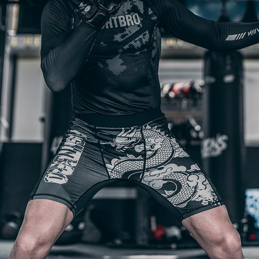 Full-Cut MMA Compression Shorts