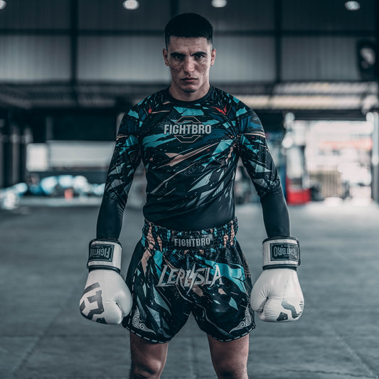 Double-Color Long Sleeve Rashguard